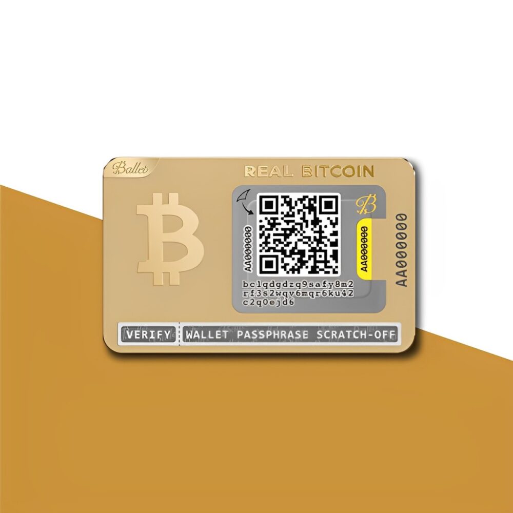 Ballet REAL Series Gold Plate 24K - BTC